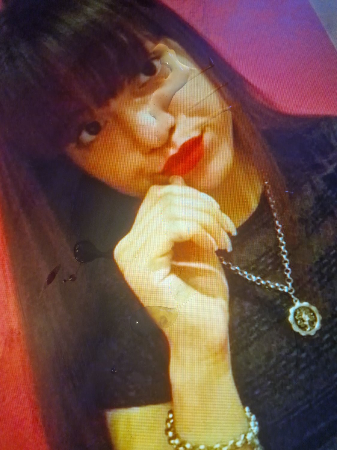 Cumtribute, tributo a Eugenia. Pendeja zorrita Argentina. Le encanta untarse el semen en su carita. #TsTutKhd